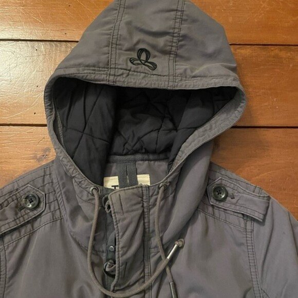 TNA Platoon Military Utility Grey Jacket Women's Medium - Picture 8 of 8